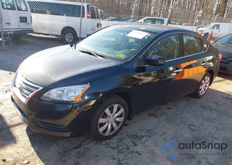 2015 Nissan Sentra Sv из США, поврежденный, VIN 3N1AB7AP1FY364108